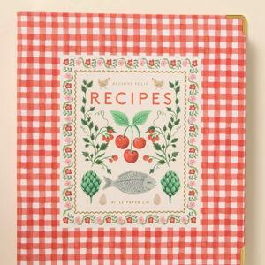 Rifle Paper Co. Recipe Binder