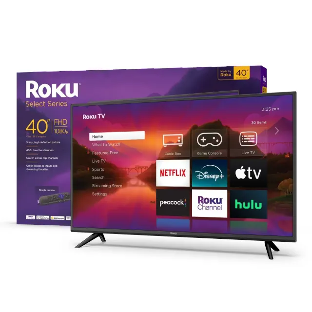 Roku 40" Select Series 1080p Full HD Smart Roku TV with Roku TV Remote - 40R3B4