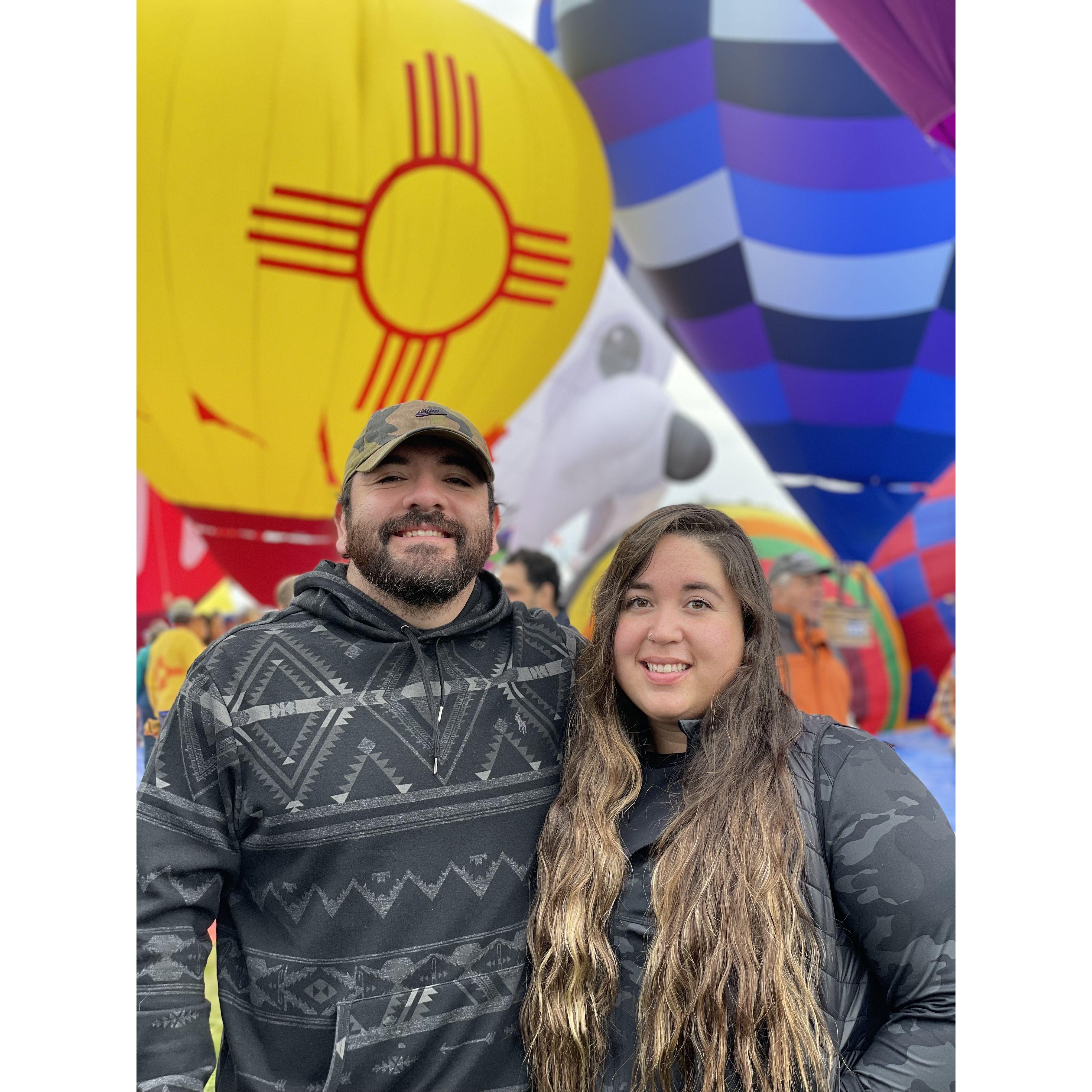 we (Heidi) love the ABQ balloon fiestas