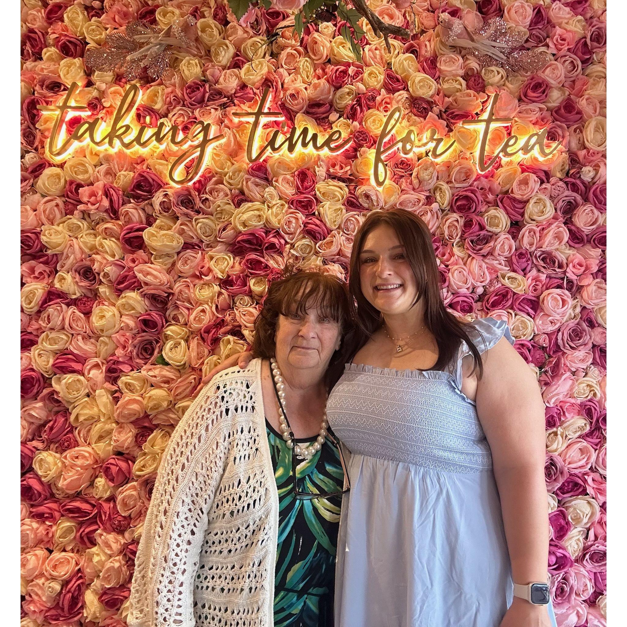 Alex with her Grandma