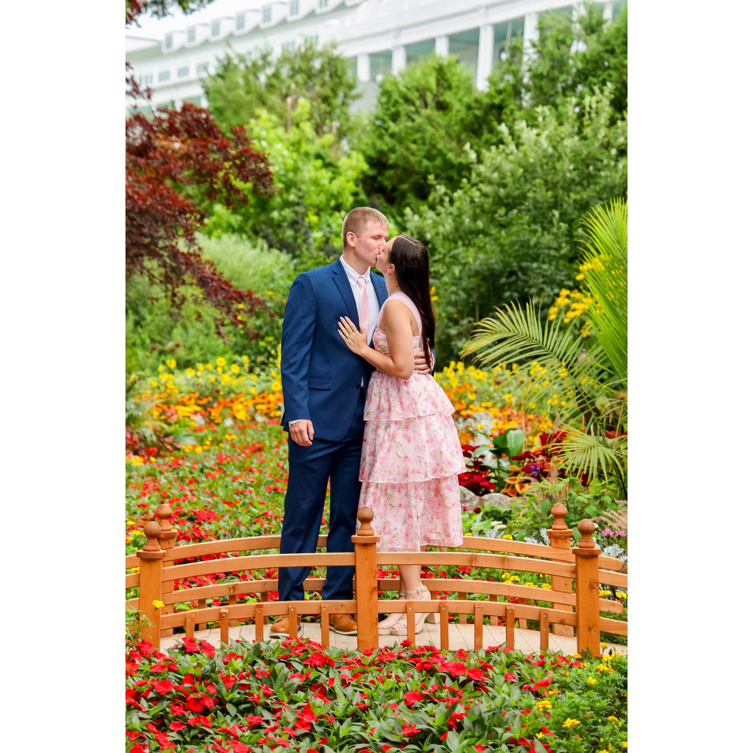 We loved the new "secret garden" on the island!