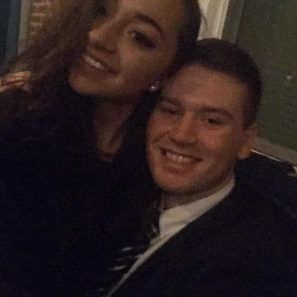 Their first picture together! Winter 2017