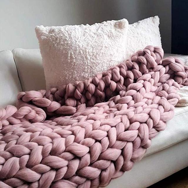Chunky Knit Blanket