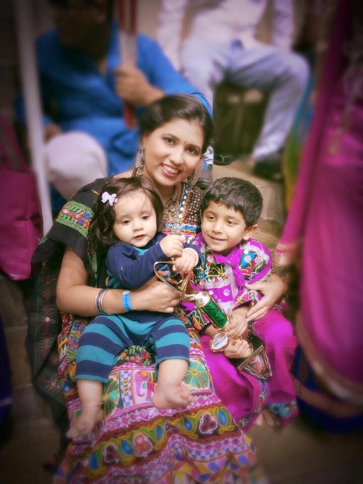 Garba time with Masi