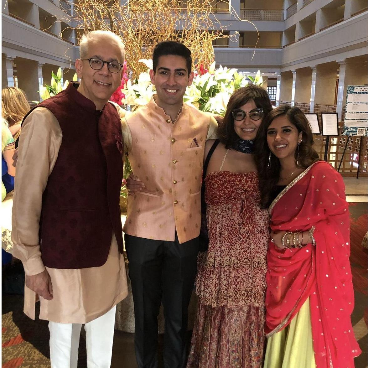 Neelam's first wedding with Jai's family - Neena and Kyle's wedding in Palm Springs.