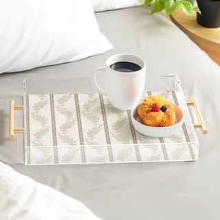 Schatzi Brown Celine Emma Leaf Vine Acrylic Tray