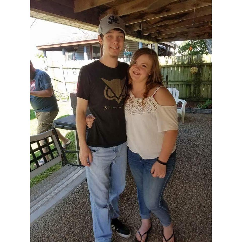 The first picture taken of Pamela & Jordan. They were together for 3 weeks during this picture! Easter 2017!