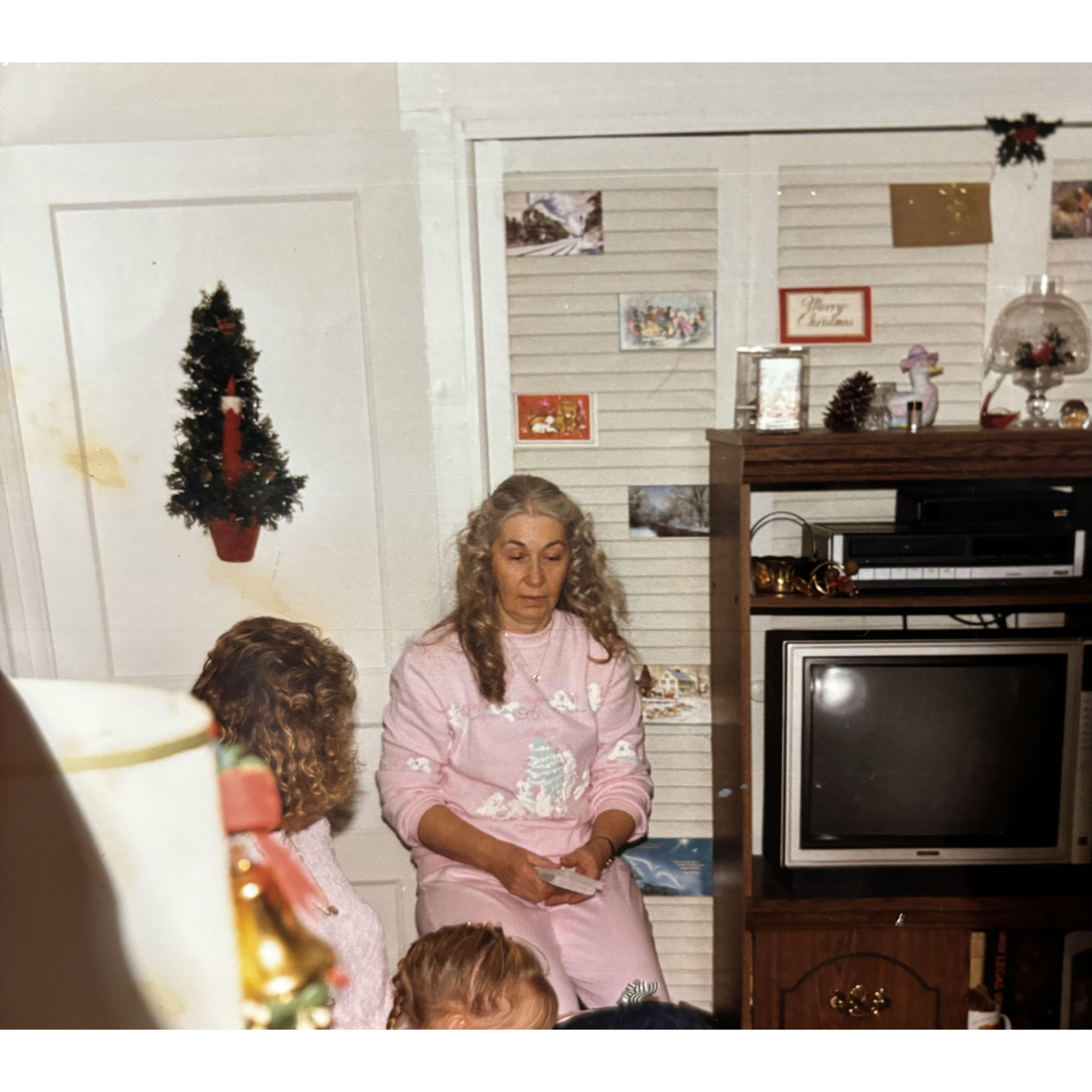 In loving memory of Stevi's grandma, "Grandma Price", who passed away when Stevi was four years old.