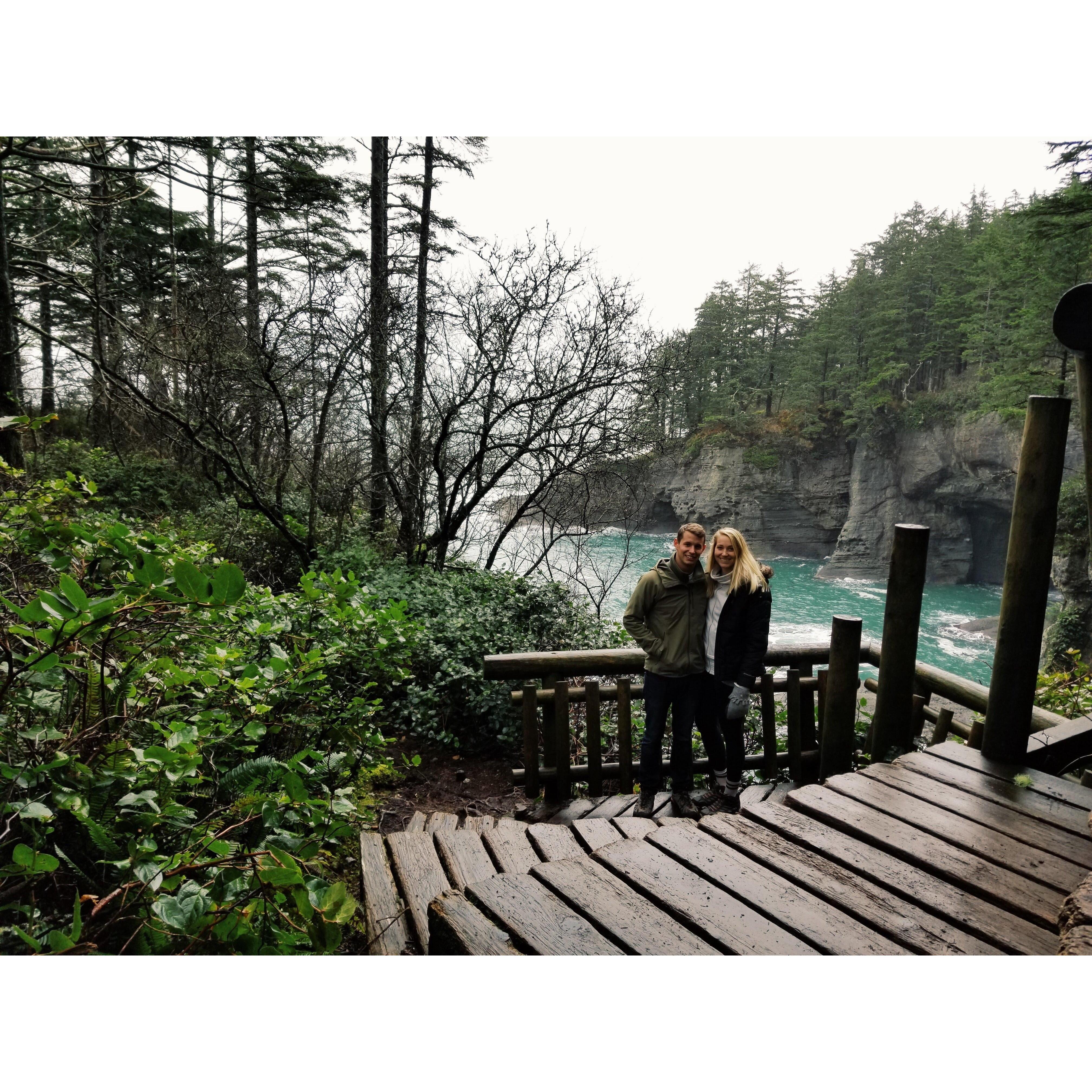 vacation to the Olympic Peninsula (Feb 2018) when Alex went to visit Meg in Seattle