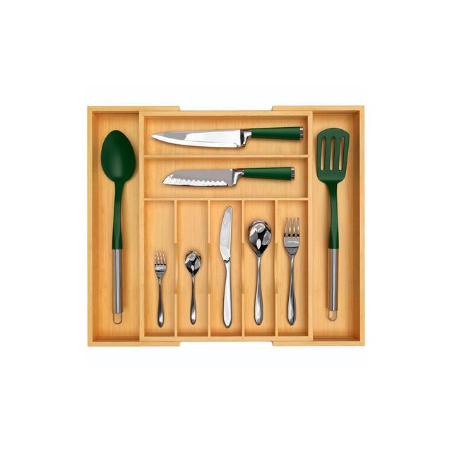 Royal Craft Wood Bamboo Kitchen Drawer Organizer