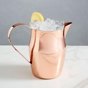 Shiny Copper Pitcher