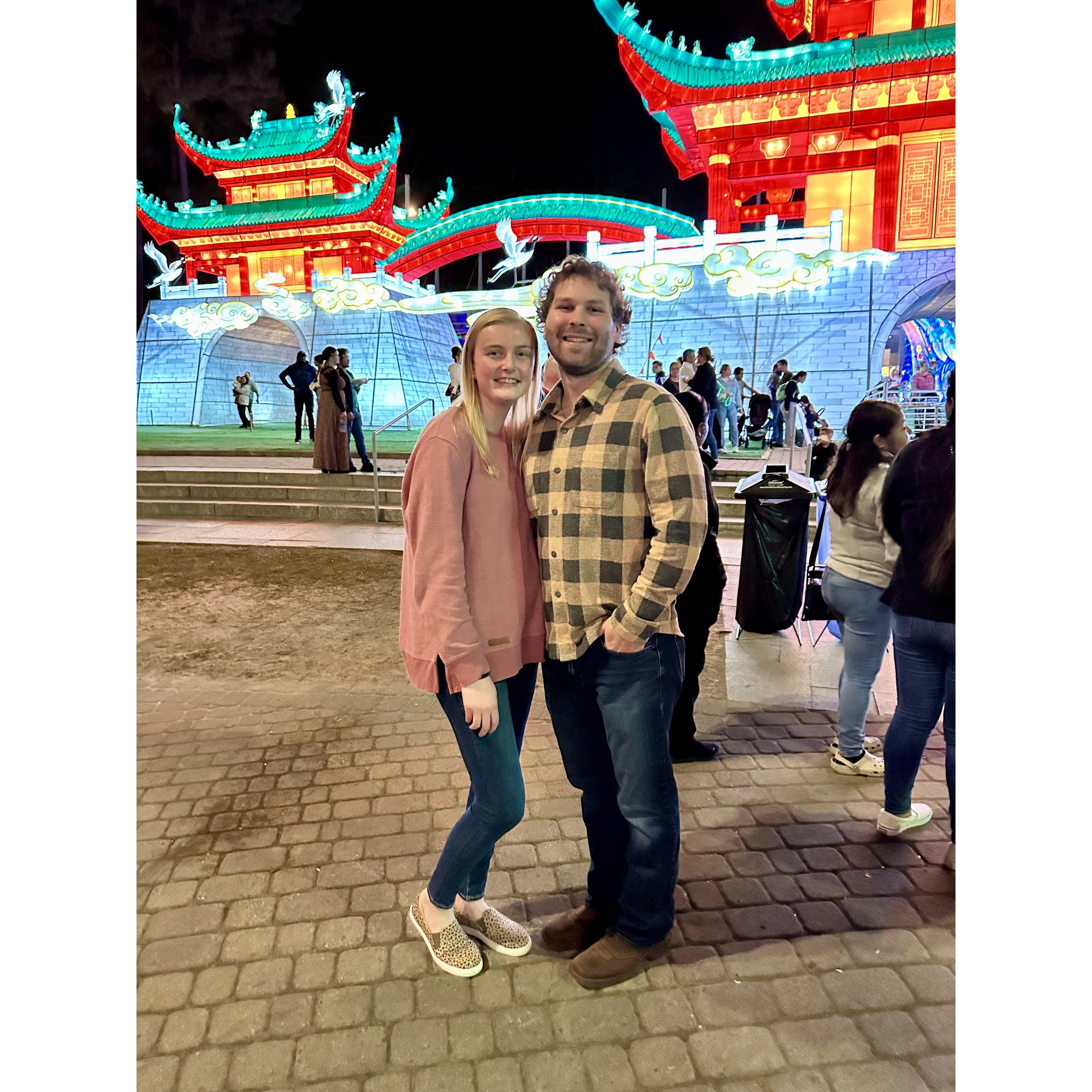 11.17.2023 Chinese New Year's Festival! (Our first picture together)
