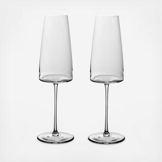 MetroChic Champagne Flute, Set of 2