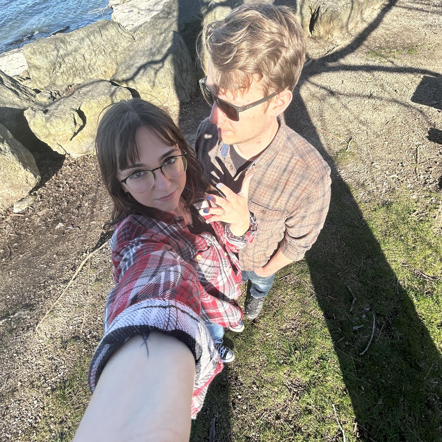 The day we got engaged!!!