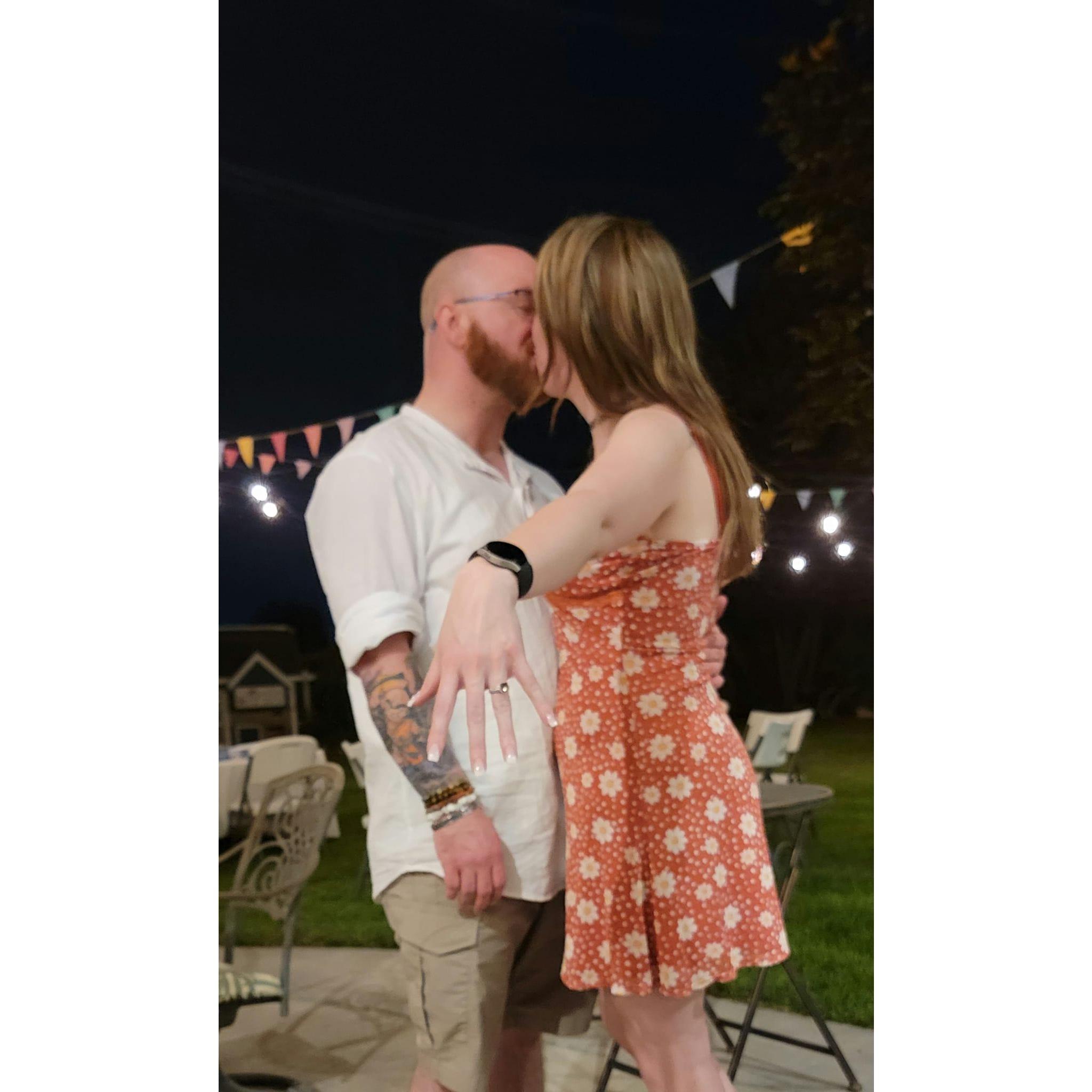 HE PROPOSED!!! July 22, 2023