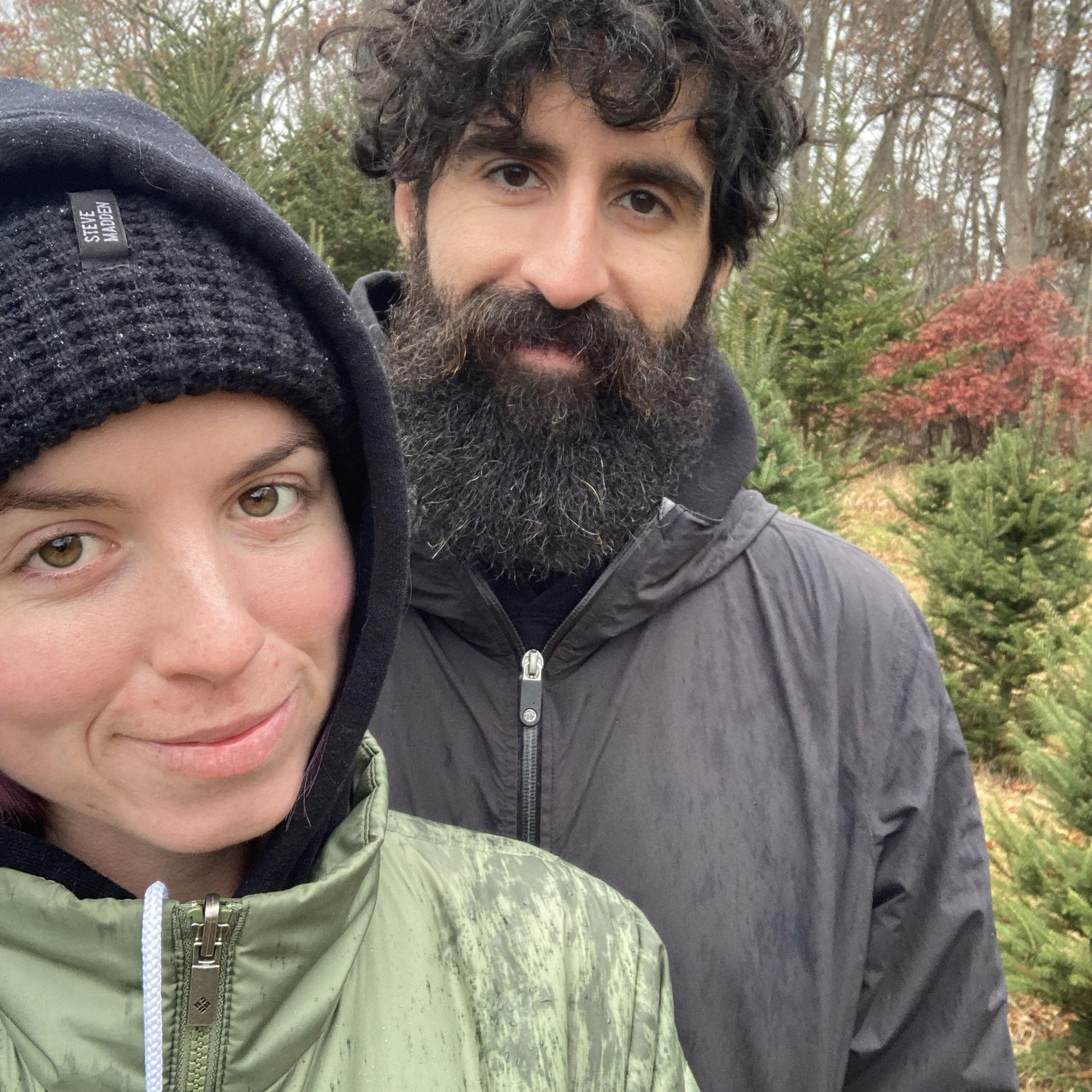 Christmas tree shopping!