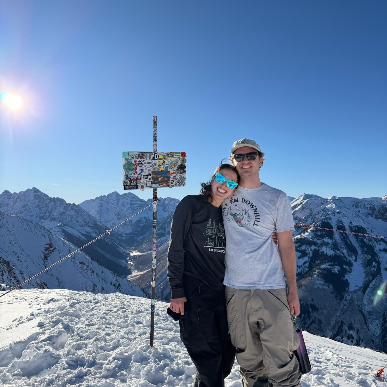 Top of the bowl on Highlands opening day!