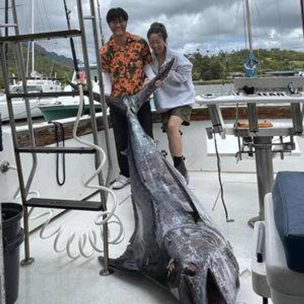 Charter Boat Fishing On Our Honeymoon