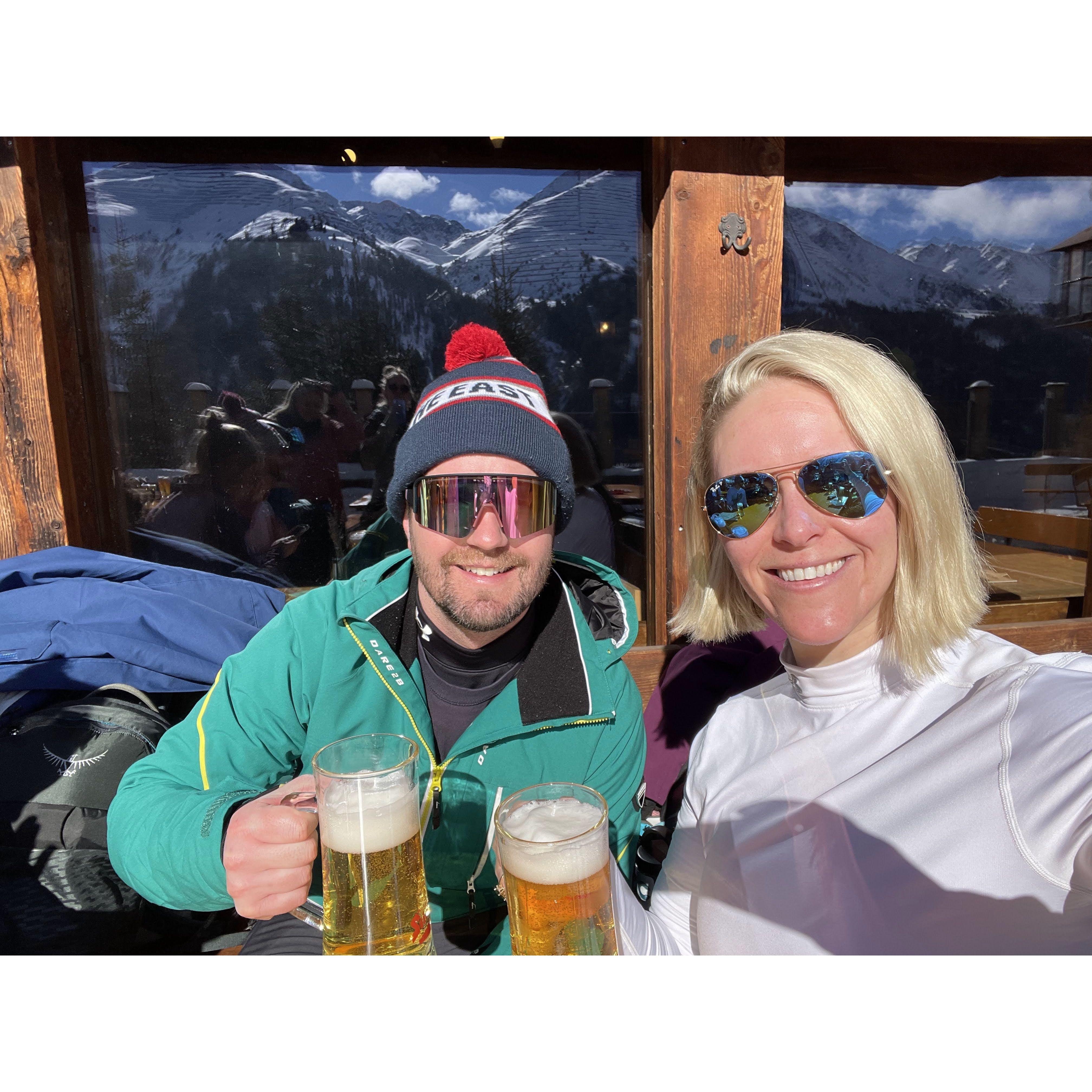 FEB. 2022 - apres ski time in Austria