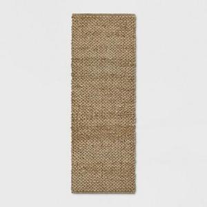 2'3"X7' Woven Runner Rug Solid Natural - Threshold™