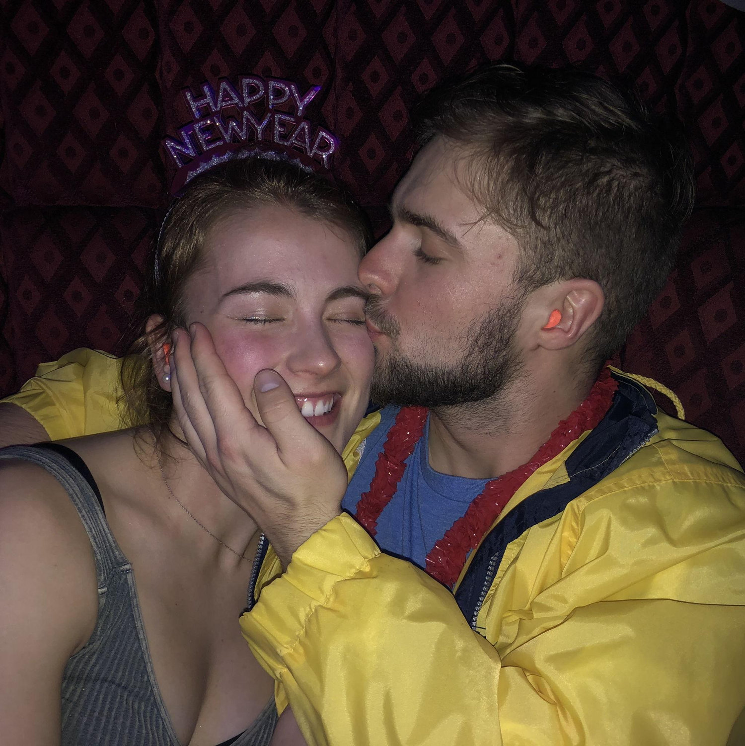 Our first New Years Eve together at the Red Room 2019