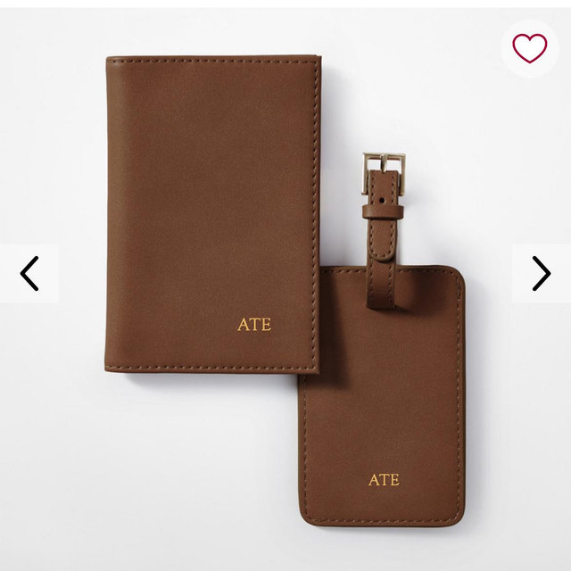 Fillmore Luggage Tag and Passport Case