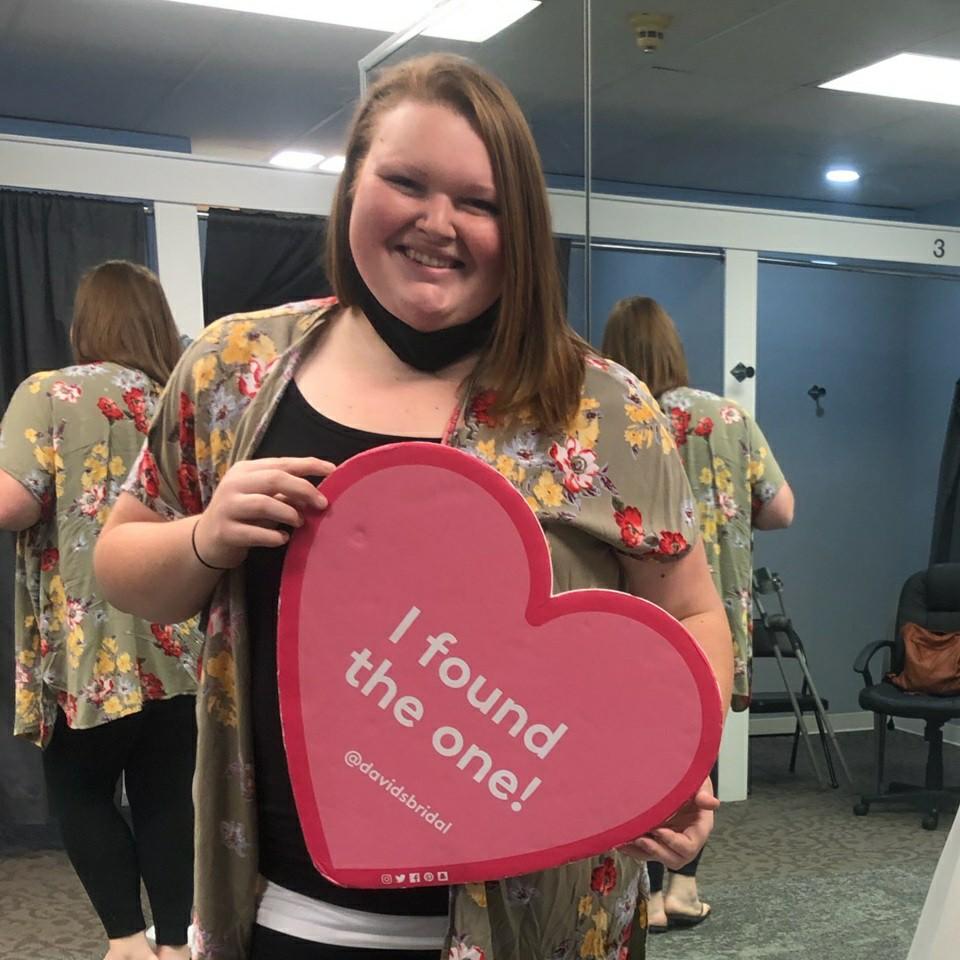 #dressshopping #isaidYEStothedress #boetcherputaringonit #davidsbridal