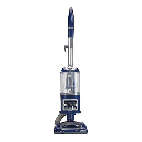 Shark Upright Vacuum, Navigator Lift-Away Deluxe with Large Dust Cup Capacity, HEPA Filter, Swivel Steering, Upholstery Tool & Crevice Tool, Blue, NV360