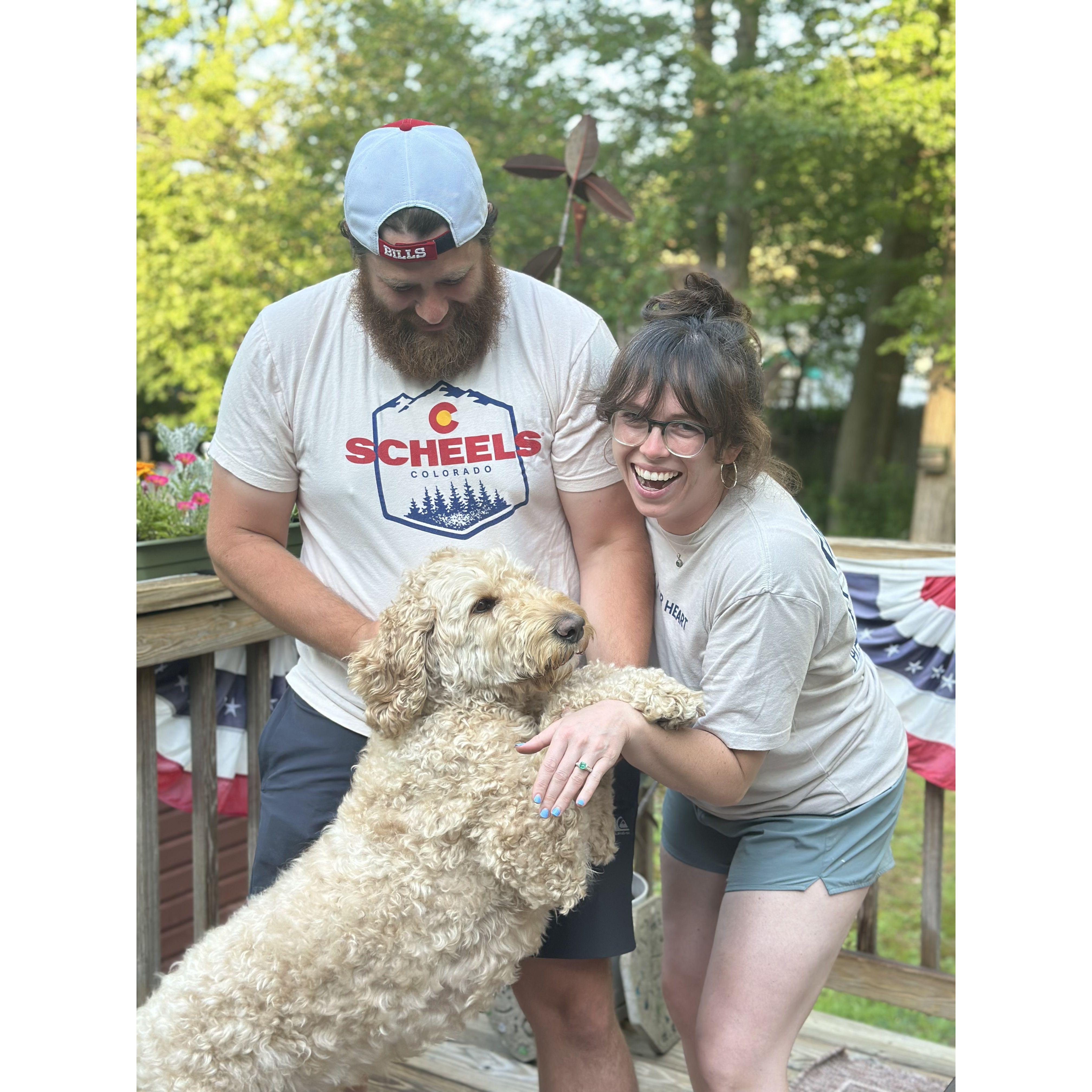 Emily said "I do" to Benny!