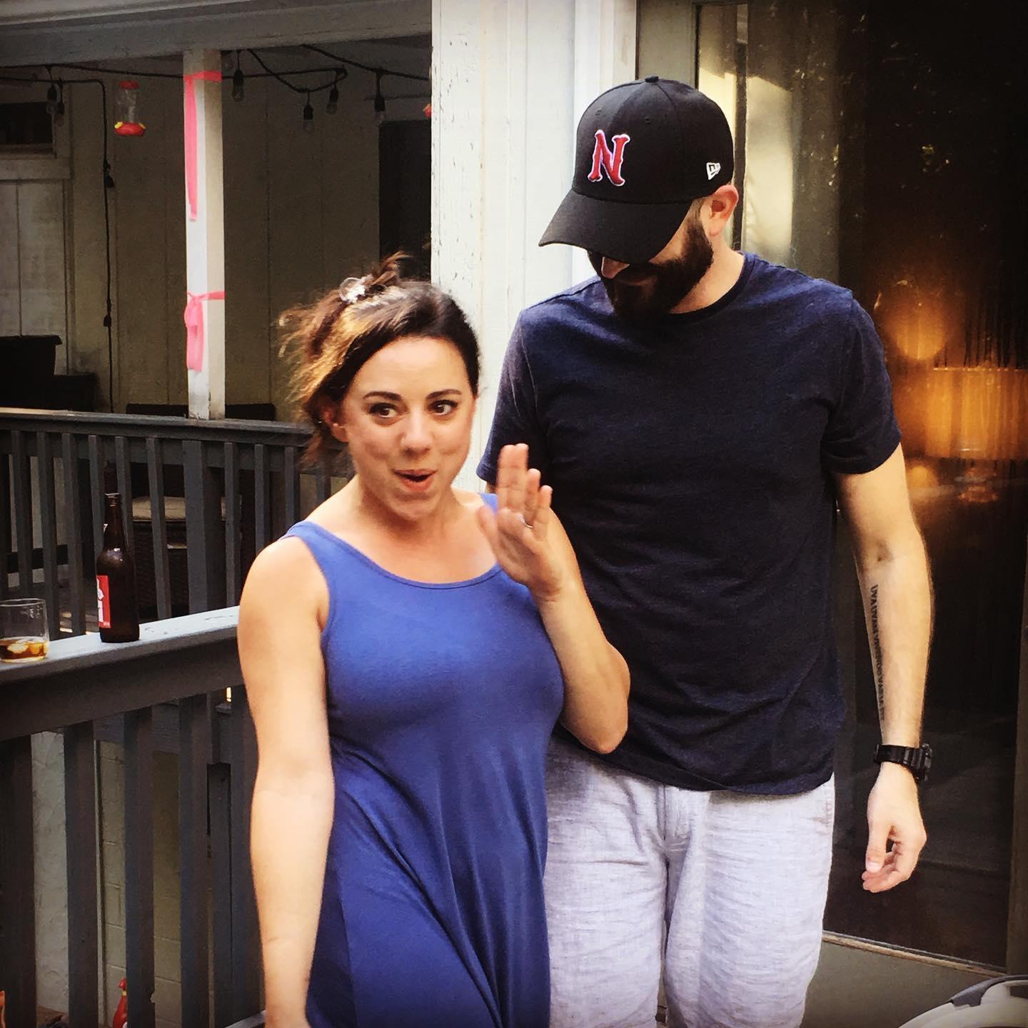 "Let's get this engagement party started!"