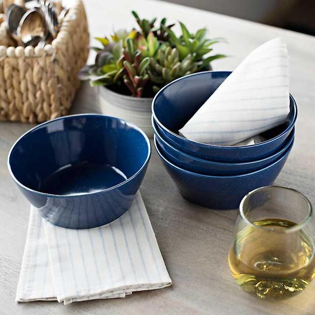 Blue Simple Things Bowls, Set of 4