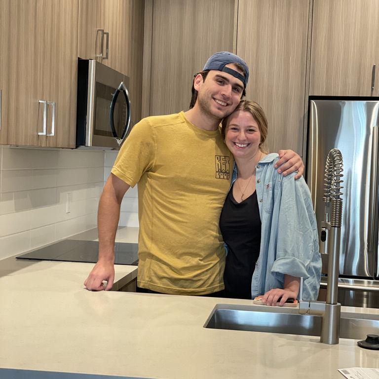 Our first apartment
