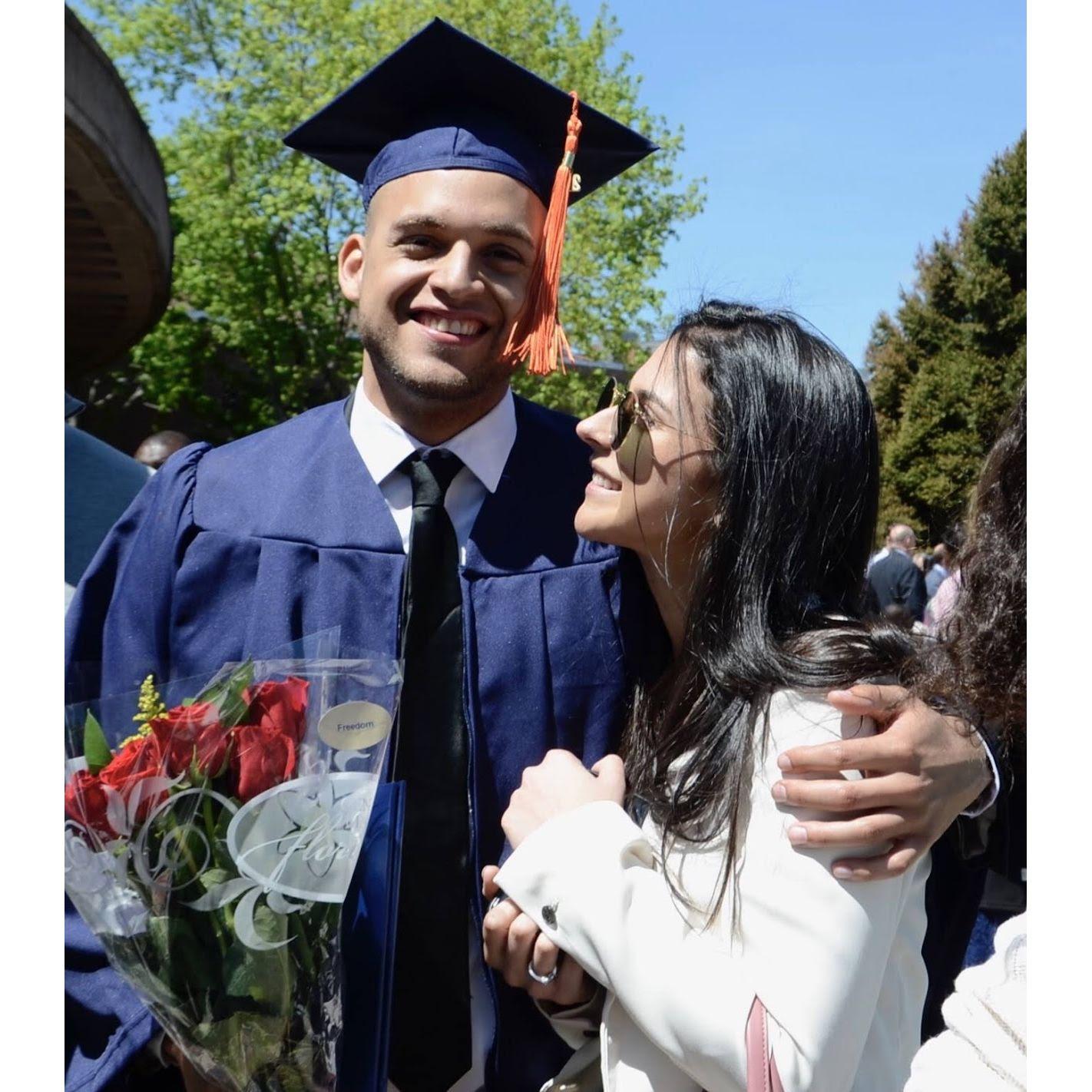Vincent graduates with a major in Anneliese & minor in engineering