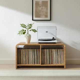Ingrid Medium Record Stand with Storage Console