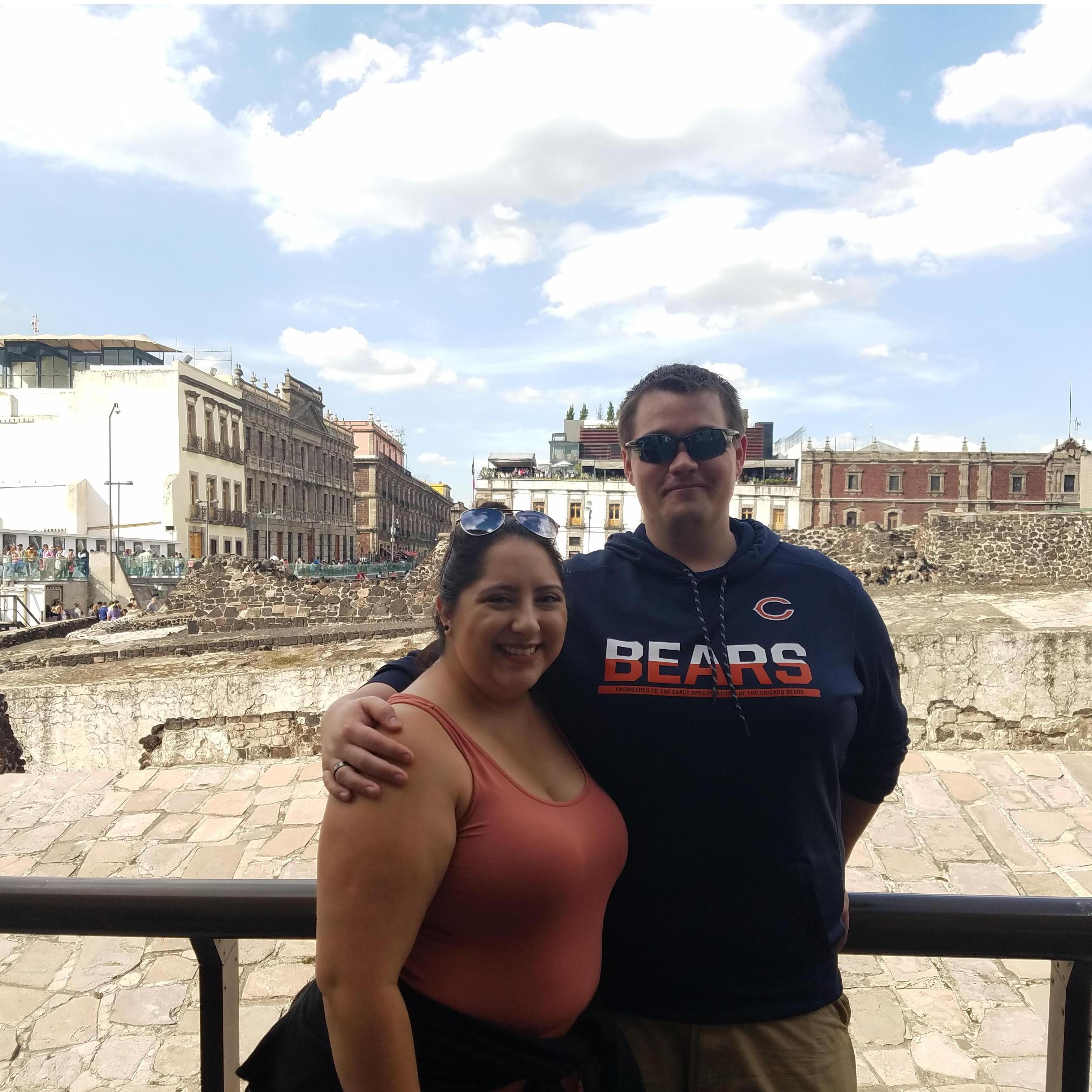 Exploring ruins right in the middle of Mexico City!