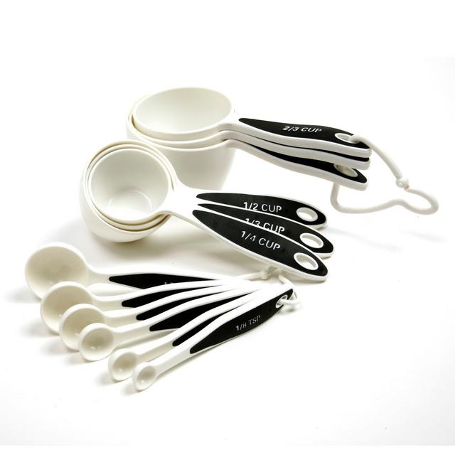 12 Piece Measuring Set with Cups and Spoons
