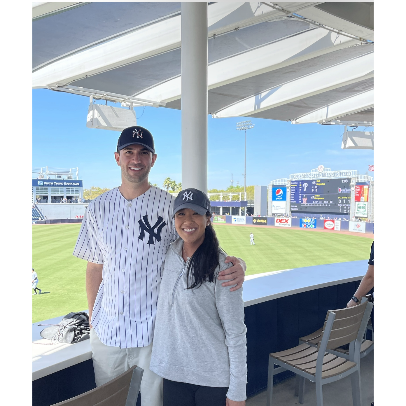 We love attending sports games together. Thankfully Cassie has joined Matt in rooting for his favorite teams
