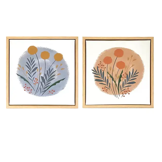 Wild Sage™ Botanicals Framed Canvas Wall Décor (Set of 2)