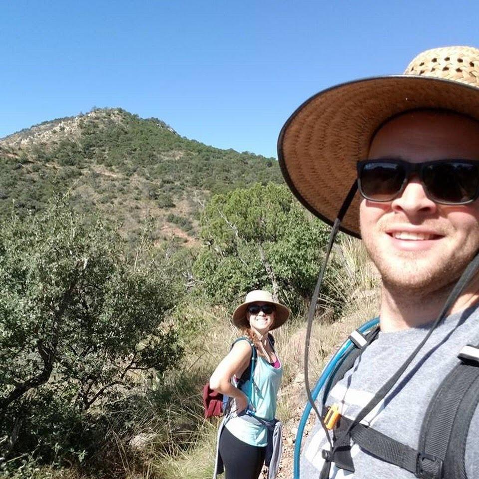 Our first camping trip together, to Big Bend National Park.