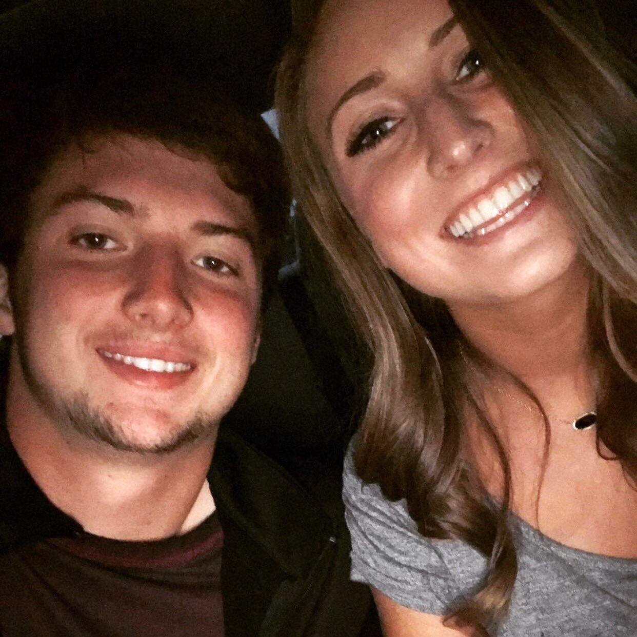 Our first photo together, 10 years ago.