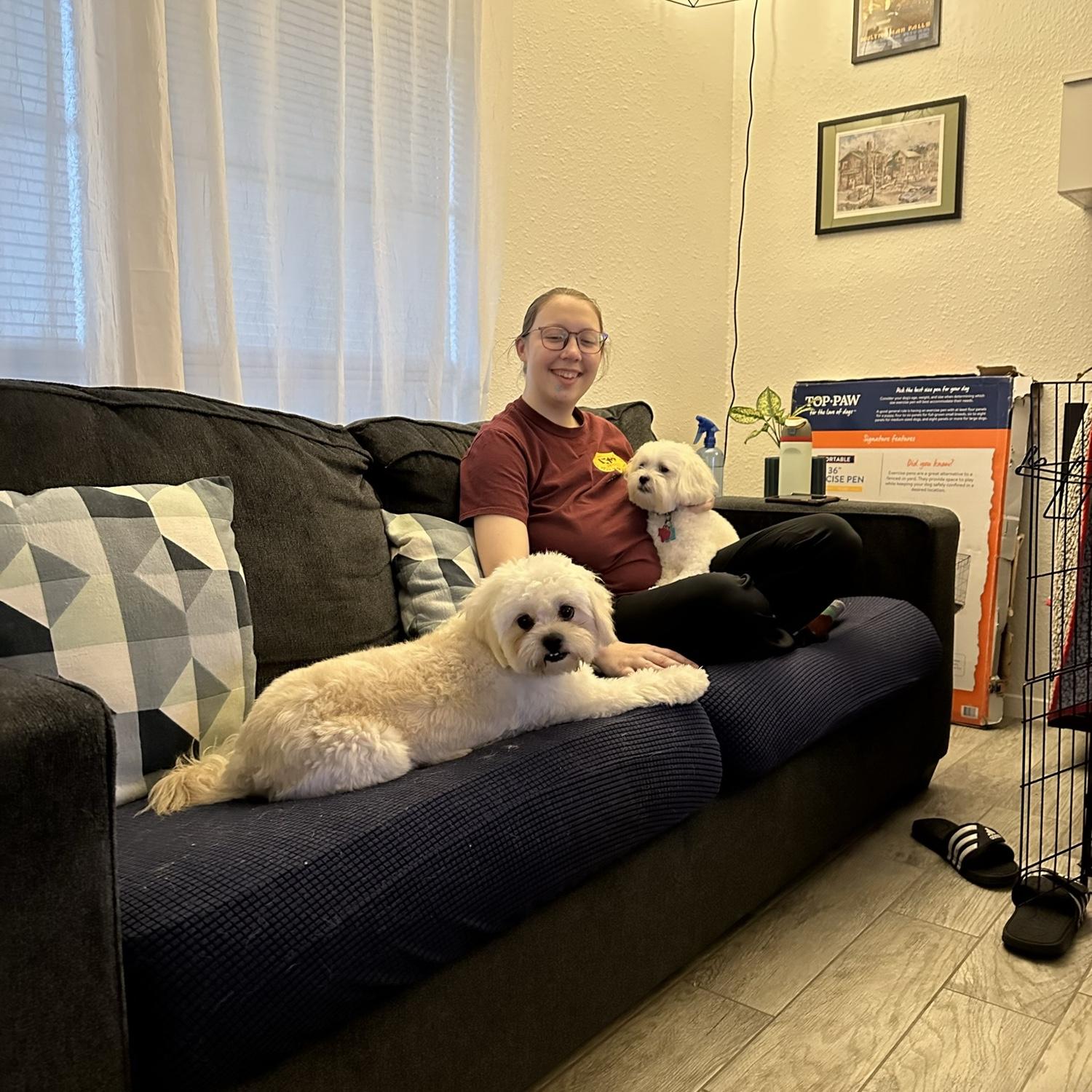 Michael's parents were in the Philippines during the Summer of 2023 so Russell and Ginger got to hang out with us!
