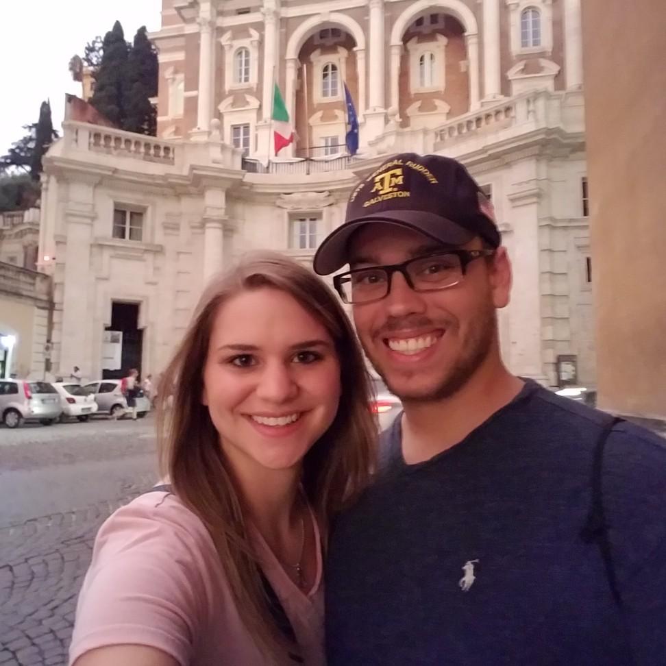 We got to spend a few days in Rome, Italy together while Trey's boat was docked at a port nearby
