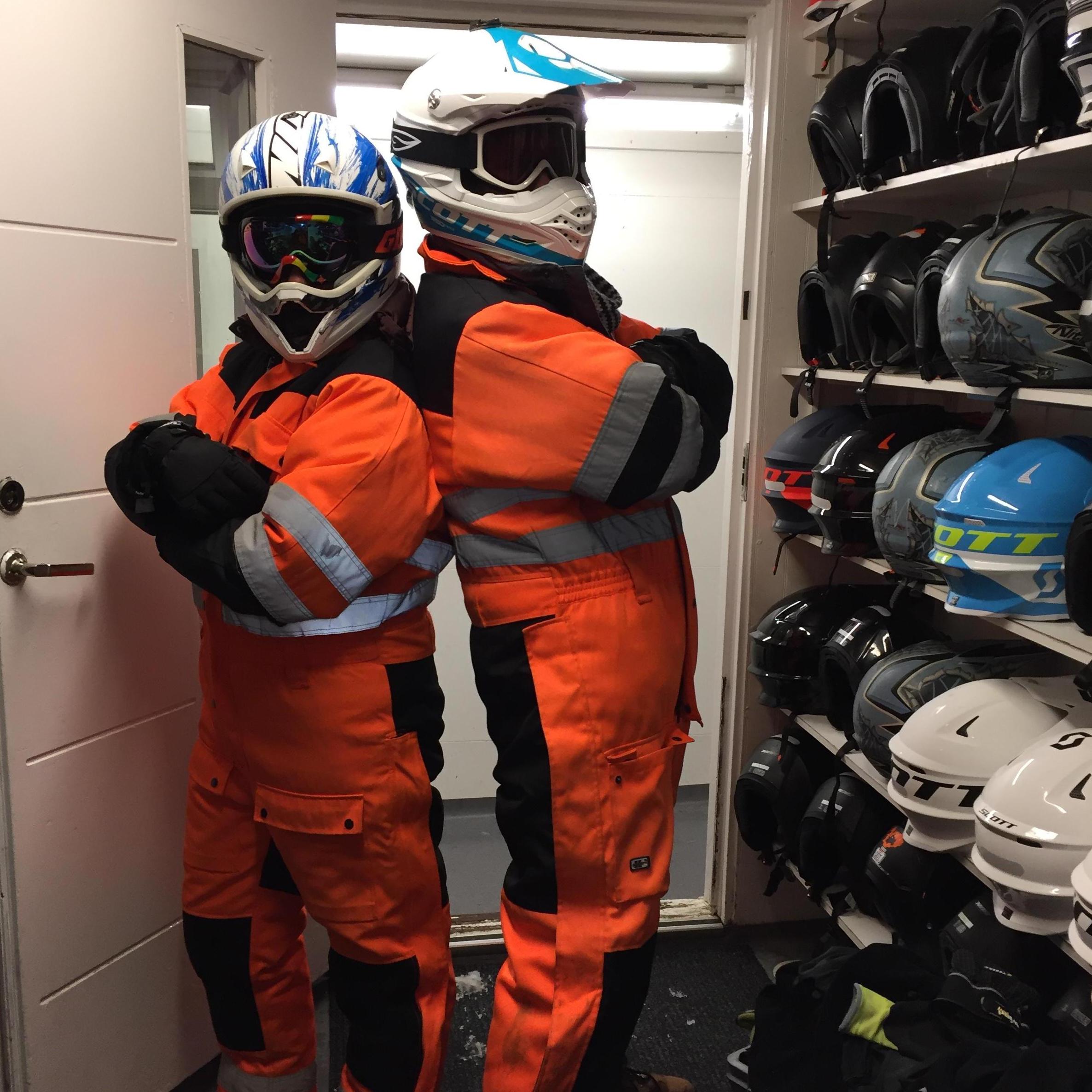 Snowmobiling escapades