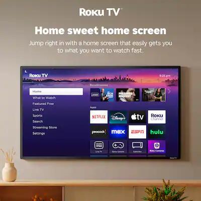 Pioneer - 50" Class LED 4K UHD Smart Roku TV