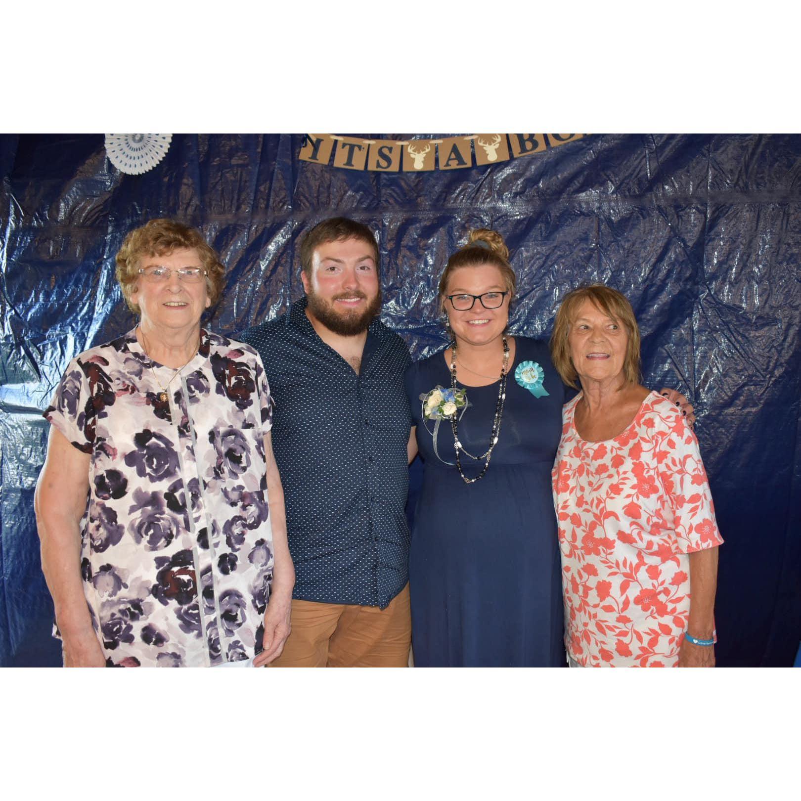 Baby Mags baby shower 2020- Grandma Alice & Grandma Kathy