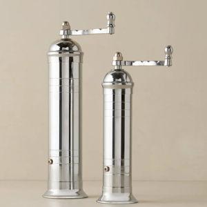 Atlas Brass Pepper Mill - Chrome Plated