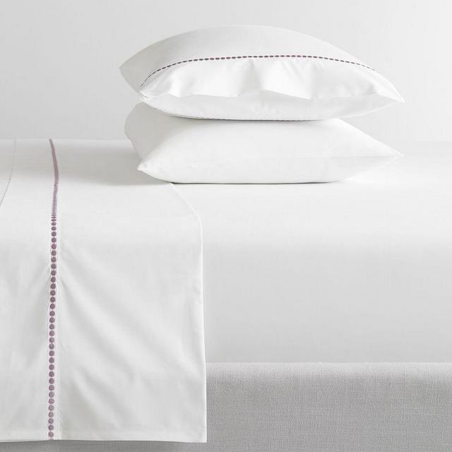 Pearl Organic Percale Sheet Set, King, Lavender