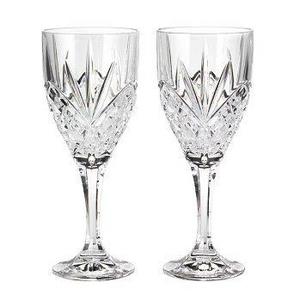 Godinger 25731 Dublin Crystal Set of 12 Goblets, Clear