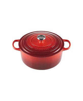 7.25-Qt. Signature Enameled Cast Iron Round Dutch Oven