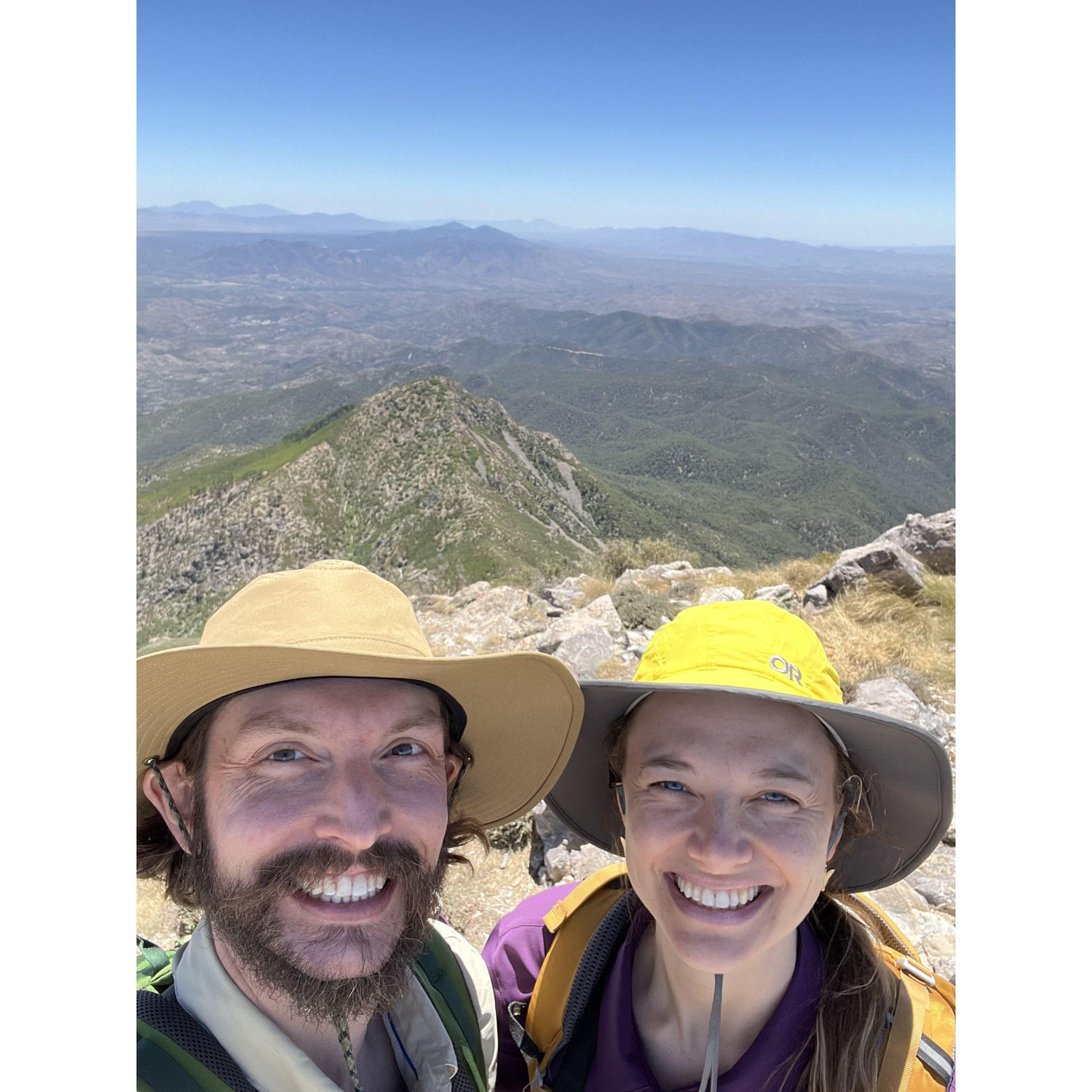 Summit of Mt. Wrightson, Arizona  -  June, 2024
